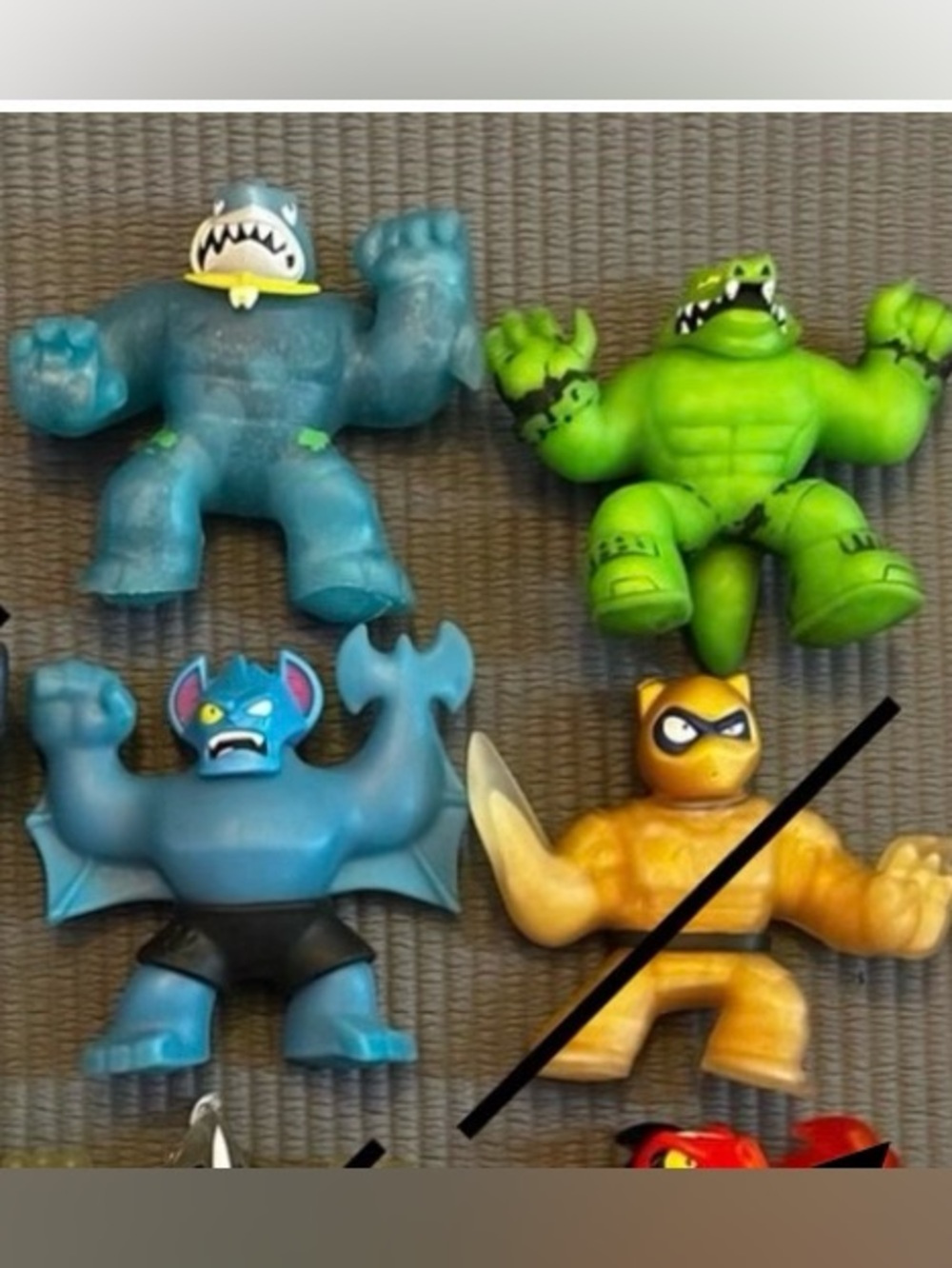Bundle of 4 Heroes of Goo Jit Zu